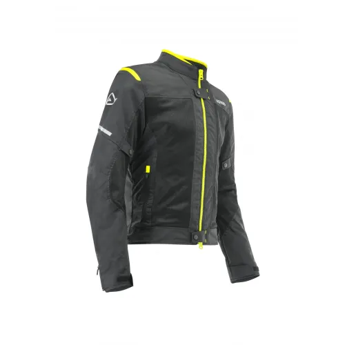 Kabát Ramsey My Vented 2.0 CE XXL fekete-fluo sárga