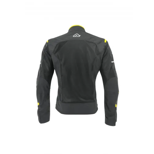 Kabát Ramsey My Vented 2.0 CE XXL fekete-fluo sárga