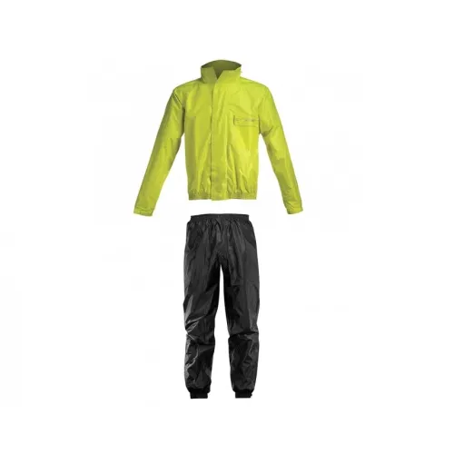 Esőruha Logo XL fekete-fluo sárga