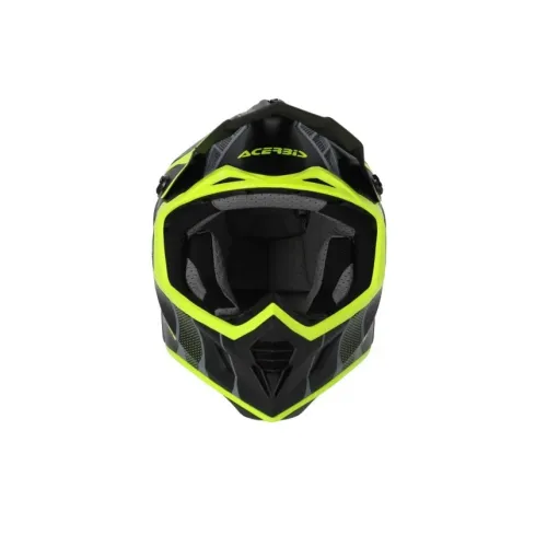 Bukósisak X-Track 22-06 XL fekete-fluo sárga