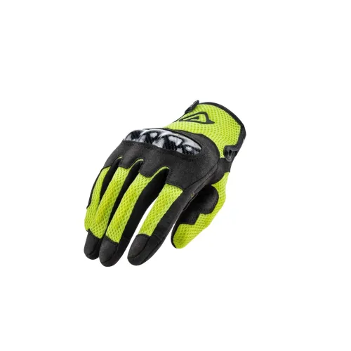 Kesztyű Ramsey My Vented - CE Level 1 3XL fekete-fluo sárga