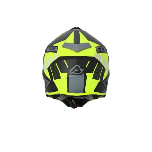Bukósisak X-Track 22-06 M fekete-fluo sárga