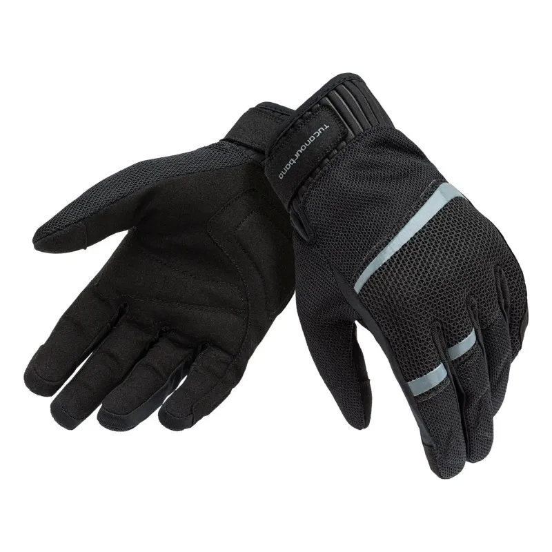 Kesztyű Penna Mesh Unisex XS fekete-szürke