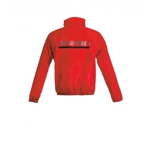 Esőruha Logo XXL fekete-piros