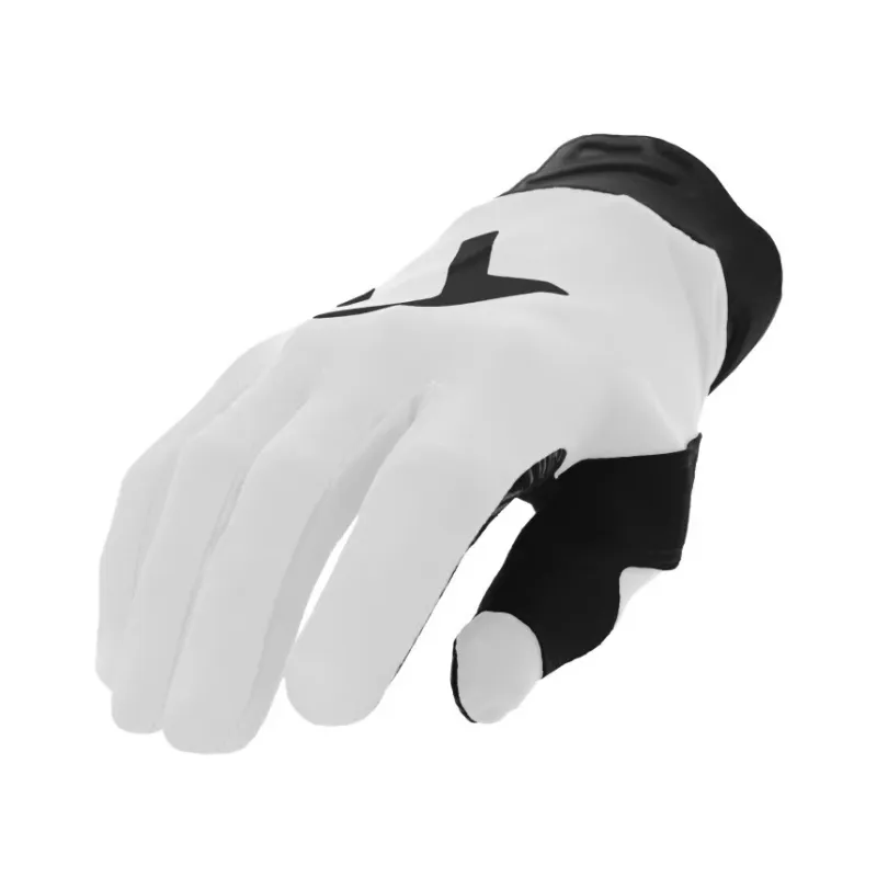 Kesztyű MX Linear 2.0 Kid L fehér-fekete