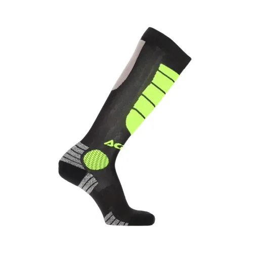 Zokni MX Impact L/XL fekete-fluo sárga