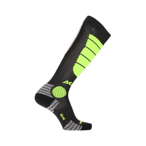 Zokni MX Impact S/M fekete-fluo sárga