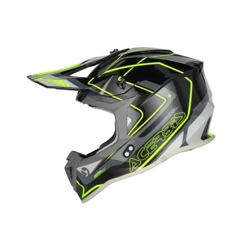 Bukósisak Linear Graphic 22-06 S szürke-fluo sárga