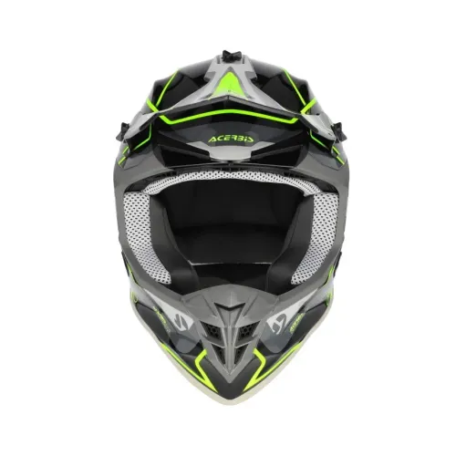 Bukósisak Linear Graphic 22-06 S szürke-fluo sárga