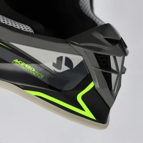 Bukósisak Linear Graphic 22-06 S szürke-fluo sárga