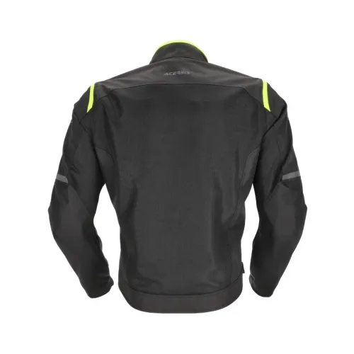 Kabát Ramsey Vented 2.0 L fekete-fluo sárga