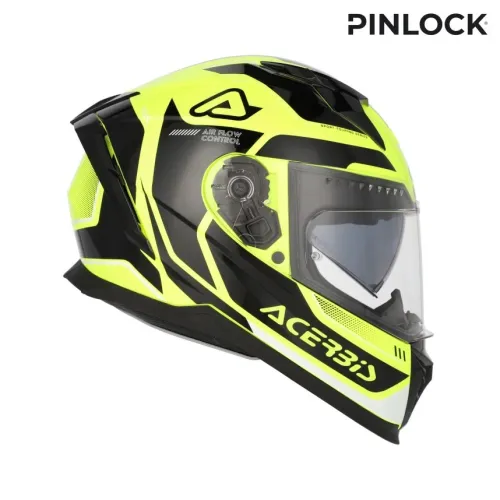 Bukósisak X-Way Graphic M fekete-fluo sárga
