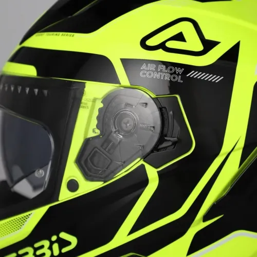 Bukósisak X-Way Graphic M fekete-fluo sárga