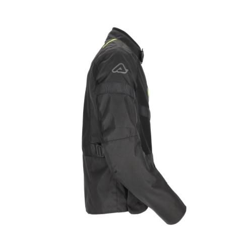 Kabát Ramsey Vented Long XL fekete-fluo sárga